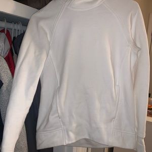White lululemon hoodie